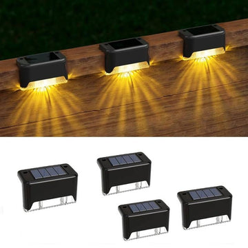 4 pcs Solar Steps Light